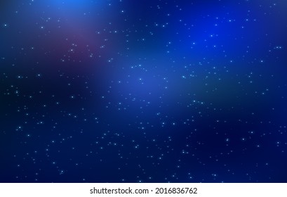Star universe background Stardust in deep universe Milky way galaxy Vector Illustration