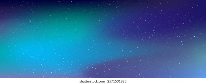 Star universe background, Stardust in deep universe, Milky way galaxy, The night with nebula in the cosmos, Vector Illustration.