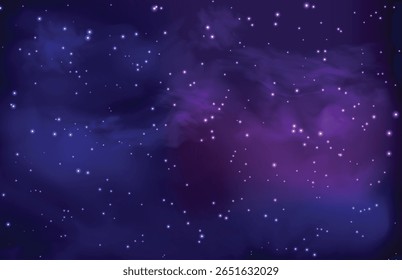 Star universe background, Stardust in deep universe.