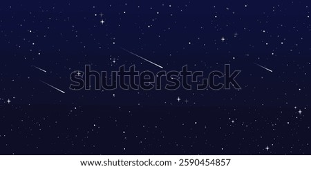Star universe background, Stardust in deep universe, Milky way galaxy, Vector Illustration.