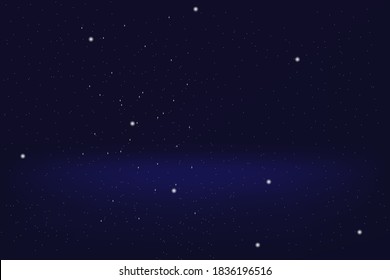 Star universe background vector illustration