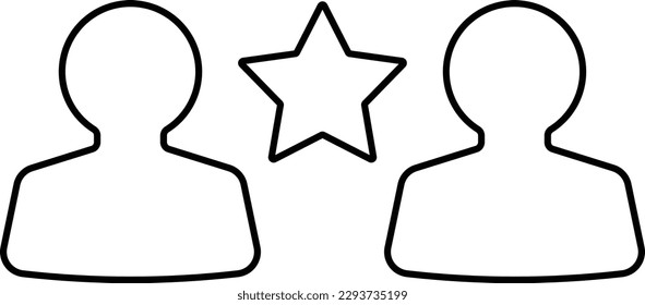 star user account avatar profile Outline