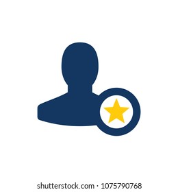 Star User Icon Design