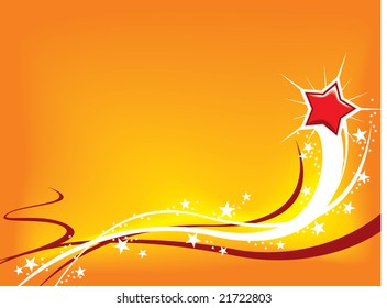 Star vector background