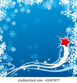 Star vector background