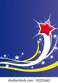 Star vector background