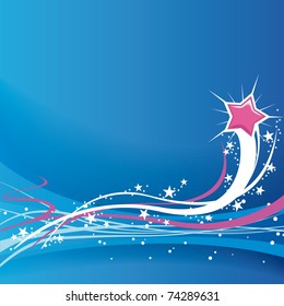 Star vector background