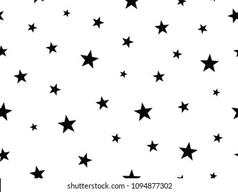 Star vector background. Vector illustration. Star packing. Star wallpaper. Seamless pattern with stars. Wrapping paper. Star backdrop. Party decoration. Space backdrop. 