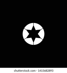 star vector Clean and Minimal icon logo design
