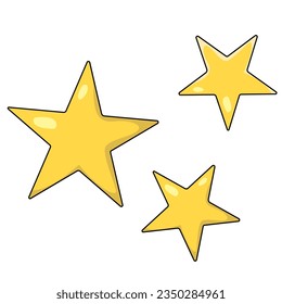 star vector for decoration , design , background