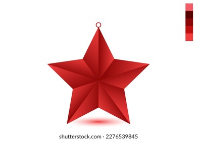 Star vector decoration for ied al fitr ramadan symbol in flat illustration vector