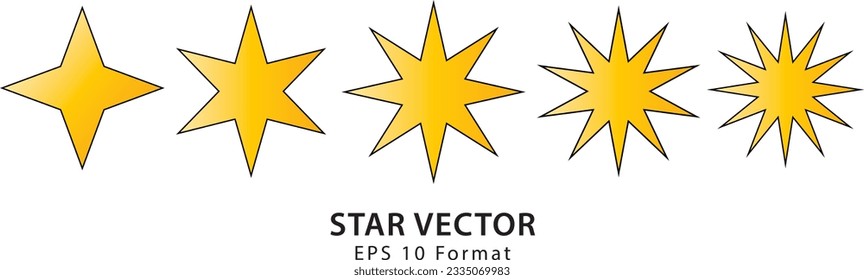 Star Vector design| EPS 10 Format