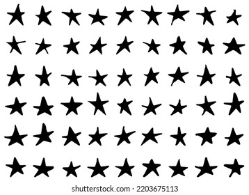 star vector design illustration isolated on white background