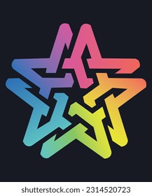 Star Vector: An enchanting and celestial illustration showcasing the celestial beauty of a star, perfect for adding a touch of magic and wonder to your designs and creative endeavors.