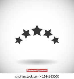 star vector icon 10 eps