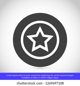 star vector icon 10 eps