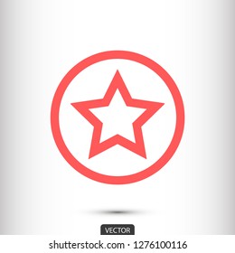 star vector icon 10 eps
