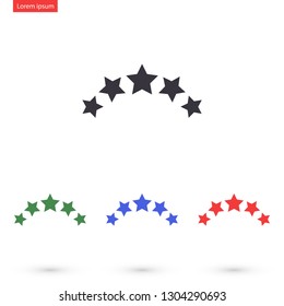 star vector icon 10 eps