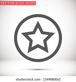 star vector icon 10 eps