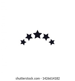 star vector icon 10 eps , Lorem ipsum Flat design