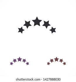 star vector icon 10 eps , Lorem ipsum Flat design