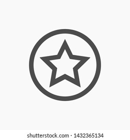 star vector icon 10 eps , Lorem ipsum Flat design