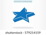 star vector icon.