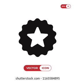Star vector icon