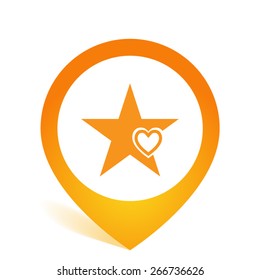 Star vector icon 