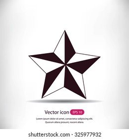 star vector icon