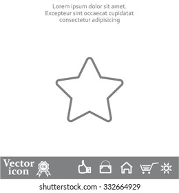 star - vector icon