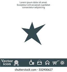star - vector icon