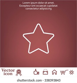 star - vector icon