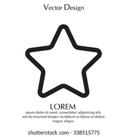 star - vector icon