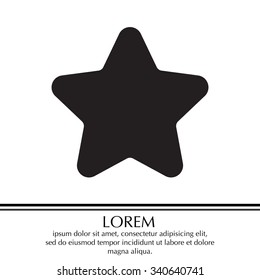 star - vector icon