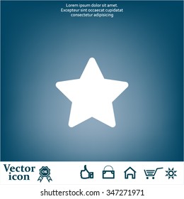 star - vector icon