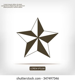 star vector icon