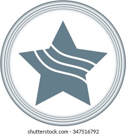 Star vector icon