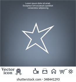 star - vector icon