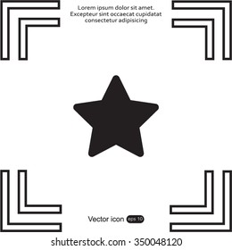 star - vector icon