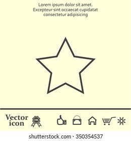 star - vector icon