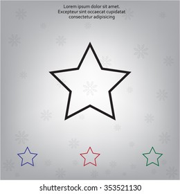 star - vector icon