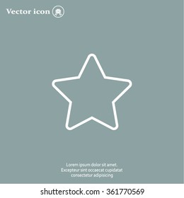 star - vector icon