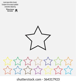 star - vector icon