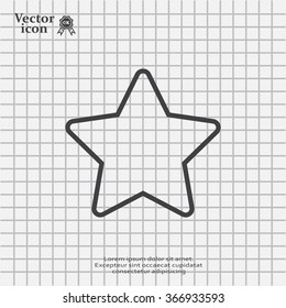 star - vector icon