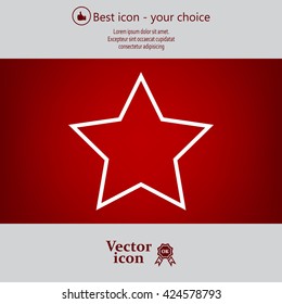 star - vector icon