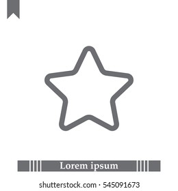 star - vector icon