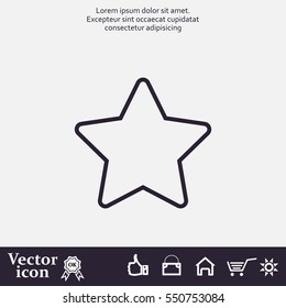 star - vector icon