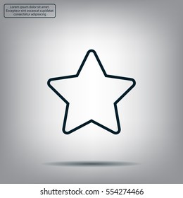 star - vector icon