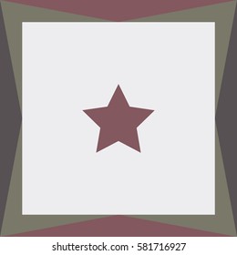 Star Vector Icon.